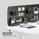 The Aryl ™  Clamp On Desk Pegboard Panel with Accessory Package | Home&Office | Gaming Areas