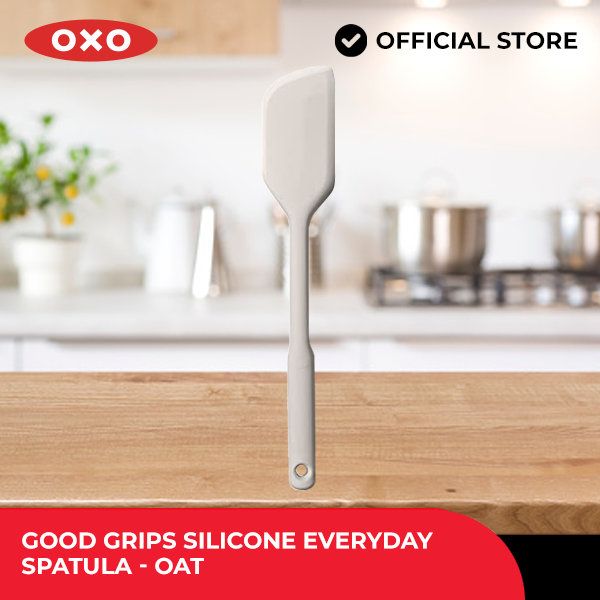 OXO Good Grips Silicone Heavy Duty Large Spatula, Oat
