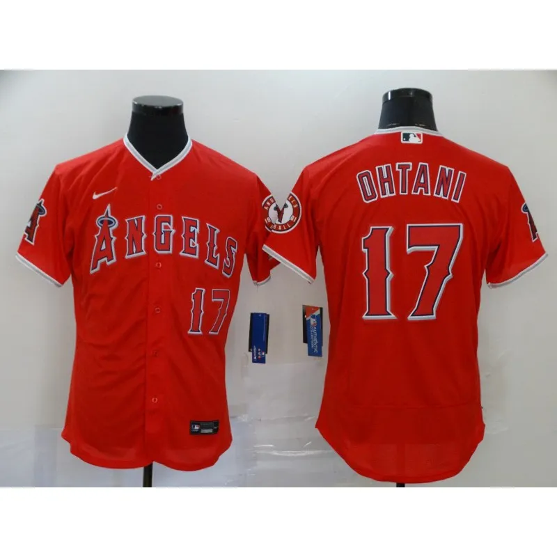 Los Angeles Angels #17 Shohei Ohtani Series Retro Jersey S-3XL