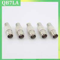 5pcs BNC Female to RCA Female Socket Coaxial Adapter Converter Connector for Audio Video Camera Straight Cable QB7LA