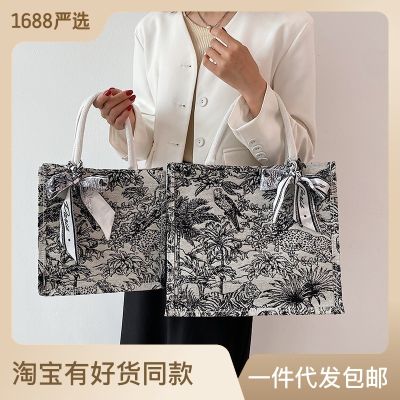 Going To Work And Going Out Bag Handbag New Fashion Commuter Tote Bag Female Ins College Student Class Shopping Bag