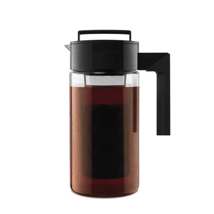 Tritan hot and iced coffee maker jar cold brew coffee maker pot mesh