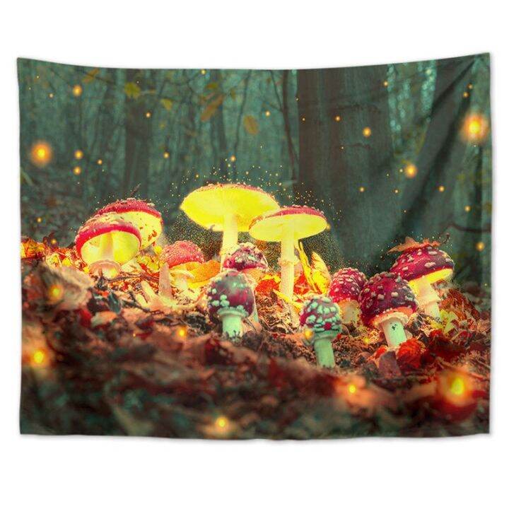 hippie-tapestry-trippy-mushroom-psychedelic-background-cloth-background-wall-decoration-cloth-tapestry-home-art-deco-mural-tapes