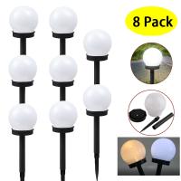 2/4/8 Pack LED Solar Garden Light Solar Lawn Light Waterproof Outdoor Garden Street Lamp Solar Led Ball Lights Landscape Decorat Outdoor Lighting