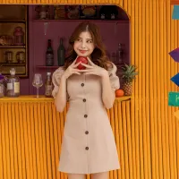 Alicia Dress พร้อมส่ง (ไม่รับตัดตามไซส์)