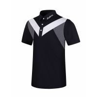 New summer golf clothing mens T-shirt short-sleeved outdoor sports casual loose top polo shirt breathable TaylorMade1 ANEW PXG1 XXIO Le Coq Amazingcre W.ANGLE Odyssey✌❒