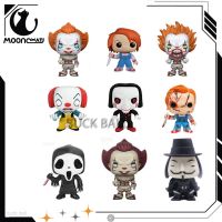 It Pop Anime Figure Chucky Mini Anime Figures Pennywise The Joker Figurine Collectble Models 10cm Terror Toys Doll Decor Statue