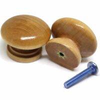 35mm High Quality Wood Handles for DrawerBedroom Wardrobe Bedside Cabinet Pull Furniture Door Smooth Knob Discount Trade Price