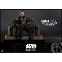 Hot Toys - TMS056 - Star Wars: The Mandalorian™ - 1/6th scale Boba Fett (Repaint Armor) and Throne Collectible Set