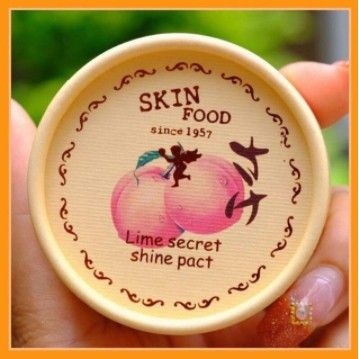 skinfood-lime-secret-shine-pact-แป้ง-แป้งลูกท้อ-skinfood-ของแท้