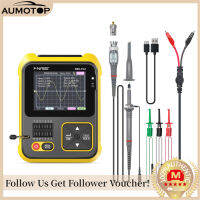 【MotorrTop】200กิโลเฮิร์ตซ์แบนด์วิดธ์แบบพกพามือถือ O Scilloscope ทรานซิสเตอร์ทดสอบดิจิตอล O Scilloscope 2 In 1เครื่องมือทดสอบ PWM คลื่นสี่เหลี่ยมเอาท์พุท2.4นิ้วจอแสดงผลสีที่มีแสงไฟมัลติฟังก์ชั่ O Scilloscope