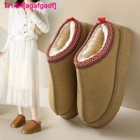 agafgadf Chelsea botas de neve para mulheres peluche curto pelúcia quente flats sapatos plataforma chinelos camurça inverno nova marca 2023