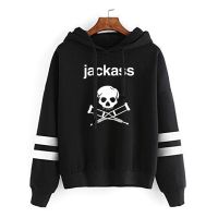 《Qinghe Yi Fang》 Jackass Forever Hoodies Unisex แขนยาวแฟชั่น Hooded Sweatshirts ผู้หญิงผู้ชาย Streetwear Casual Clothes