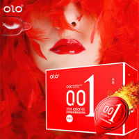 [ ของแท้!!! นำเข้าต่างประเทศ ] OLO (10ชิ้น/1กล่อง) แบบบาง ขนาด 0.01 มิล **ไม่ระบุชื่อสินค้าหน้ากล่อง** [ ราคา ถูก / ส่ง ] ( ระวังของปลอม )