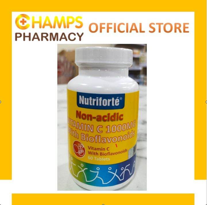 NUTRIFORTE NONACIDIC VITAMIN C 1000MG WITH BIOFLAVONOIDS Lazada