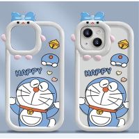 เคสสำหรับ OPPO A15 A12E A15S A16 A16s A31 A53 A54 A55 A57 A3S A72 A74 A8 A9 A5 A96ฝาปิดโทรศัพท์การ์ตูนโดราเอมอนไดโนเสาร์โบว์เลนส์สัตว์ประหลาดตัวเล็ก