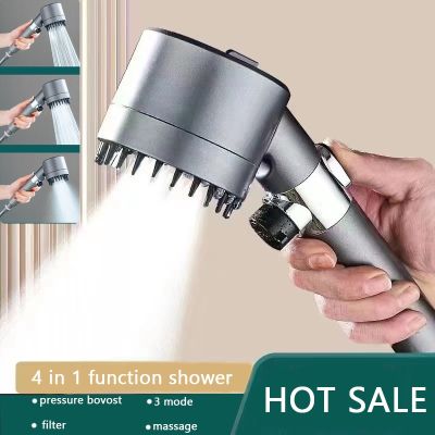 Handheld Shower Head High Pressure 3 Mode Adjustable Massage Mode for Tubs Tiles Shower Spa Kit Bathroom Shower Hose Showerheads