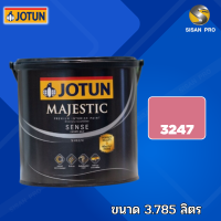 JOTUN Majestic Sense โจตัน มาเจสติก เซนส์ เบส A สี FIERY CRUSH #3247 ขนาด 3.6 ลิตร