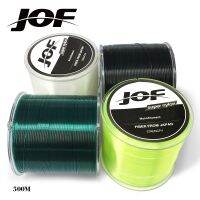 [HOT LIAXLLWISAAZH 534] สายตกปลาไนลอน JOF 500M สายตกปลา Monofilament ที่แข็งแกร่งมาก5 LB 30 LB