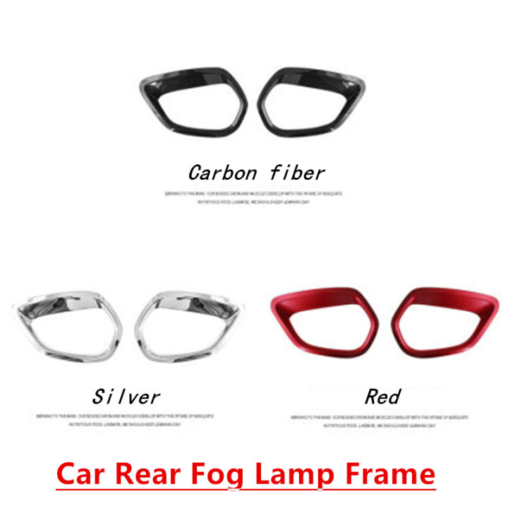 2021for-mitsubishi-outlander-2016-2017-2019-2020-car-rear-fog-lamp-frame-cover-abs-carbon-fiber-exterior-modification-accessories