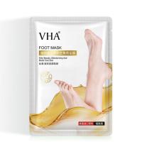 VHA Foot Mask สปาเท้า มาร์คเท้า มาร์คเท้าแตก ถุงเท้าสปาเท้า ถุงเท้าสปา มาร์คเท้าลอก มาร์คเท้าขาว มาร์คเท้านุ่ม บำรุงเท้า เท้าแตก 35g T2165