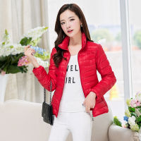 Womens cotton-padded jacket short slim slimming down padded jacket light and thin winter warm small padded jacket