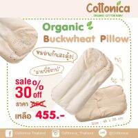 Organic Buckwheat Pillow หมอนกันสะดุ้ง หมอนธัญพีช หมอนกันผวา สำหรับเด็ก ออร์แกนิค (100%ฝ้ายอินทรีย์ปลอดสาร)(11000-12000)