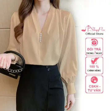 Áo Sơ Mi Ren Cột Nơ Giá Tốt T08/2023 | Mua Tại Lazada.Vn
