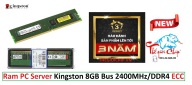 HCMRam PC Server Kingston 8GB Bus 2400MHz DDR4 ECC CTY Box - BH 3 Năm thumbnail