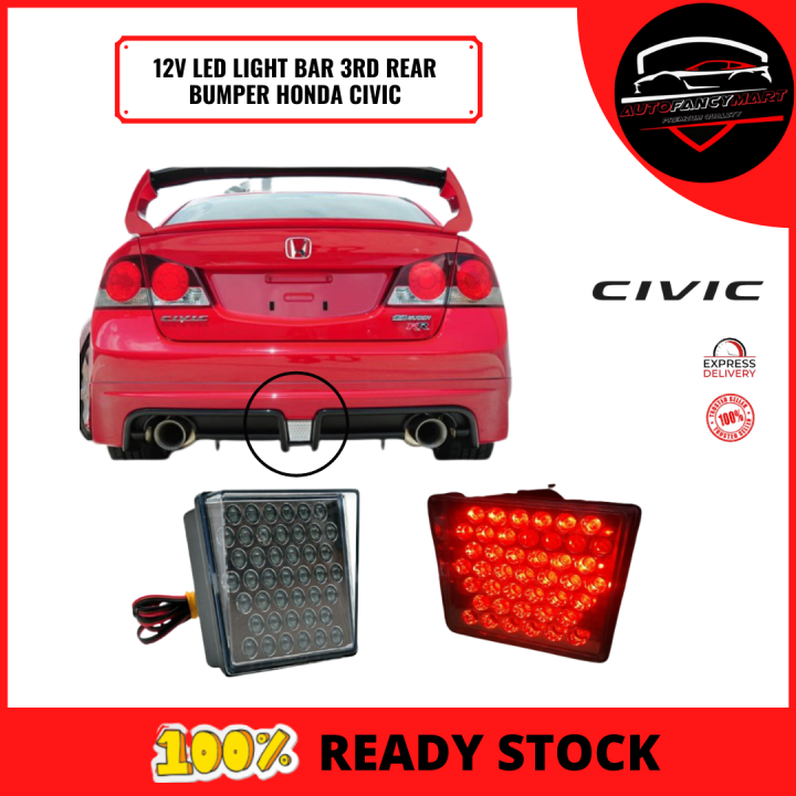 BRAKE LIGHT CAR 12V LED Light Bar 3RD REAR BUMPER Brake Light HONDA