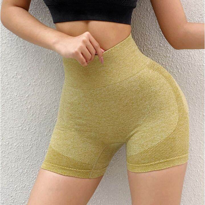 women-sports-shorts-yoga-pants-soft-breathable-pants-high-waist-hip-lifting-shorts-running-sports-clothes-accessories-sportswear