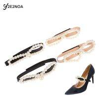 【HOT】✗☸ 1Pair Bow Tie Shoeslace Heels Shoe Elastic Band Anti Falling Heel Non-Slip Accessories