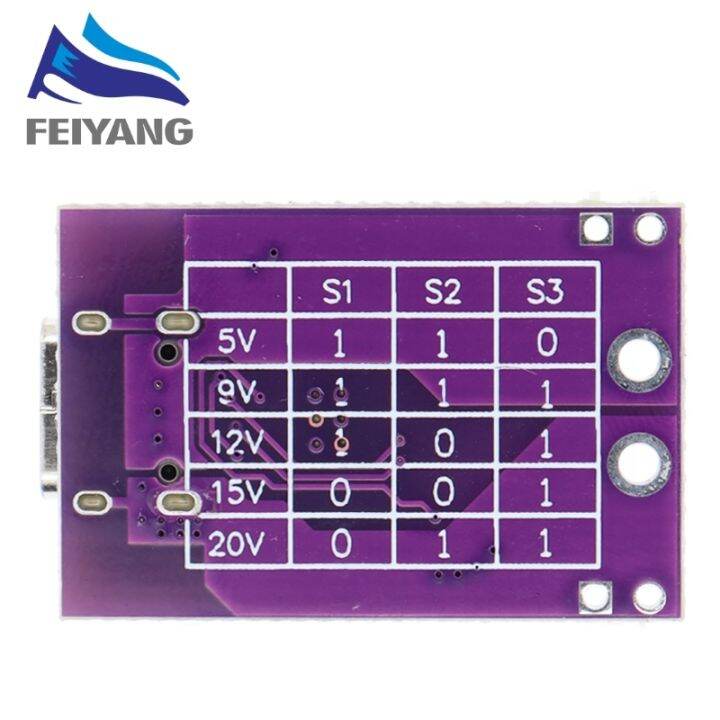 yf-type-c-afc-pd2-0-pd3-0-to-spoof-scam-fast-polling-detector-usb-pd-notebook-supply-change-board-module