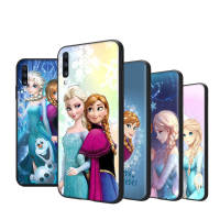 Black เคสโทรศัพท์ Compatible หรับ Xiaomi Redmi Note 9T 11I 12 11 10C 10S 10 11T Pro Max ปก SC-67 Frozen Anna Elsa