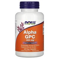 อาหารตอนนี้ Alpha GPC, 300 Mg,60แคปซูลผัก