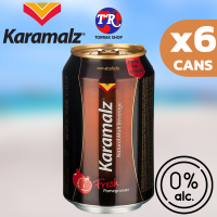 Karamalz Malt Beverage Pomegranate คาราไมลส์เครื่องดื่มมอล์ต รสทับทิม 330มล. แพ็ค 6 กระป๋อง