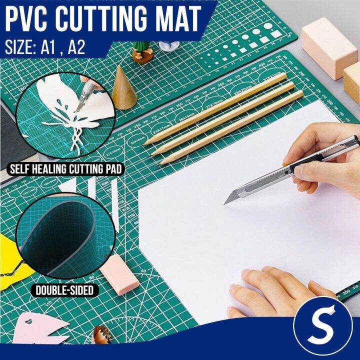 PVC Cutting Mat A1 A2 Self Healing Cutting Pad DoubleSided DIY Tool