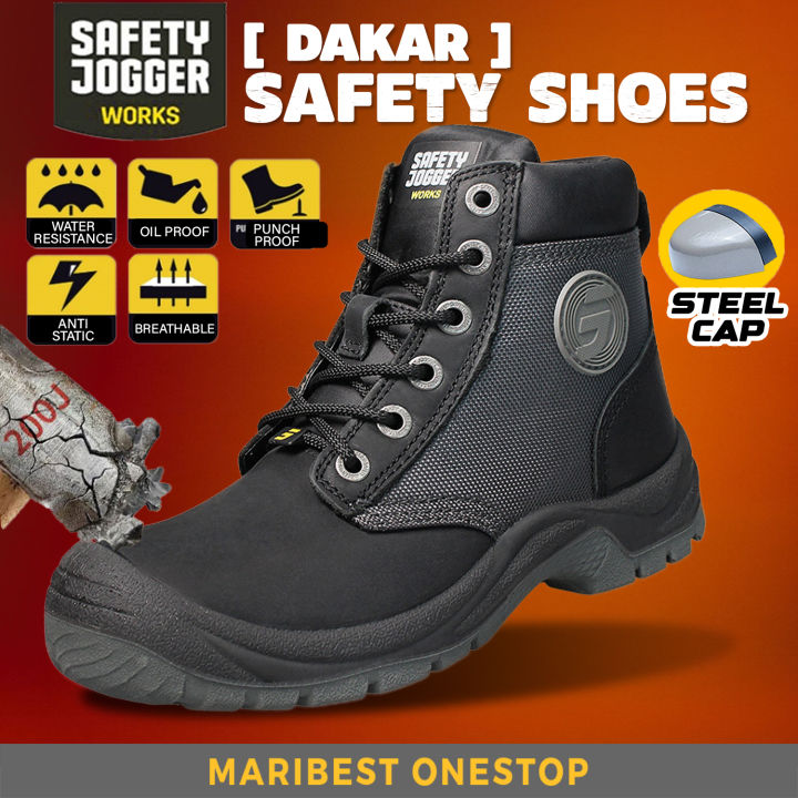 SAFETY JOGGER DAKAR Safety Boots Medium Cut Steel Toe Working Safety ...