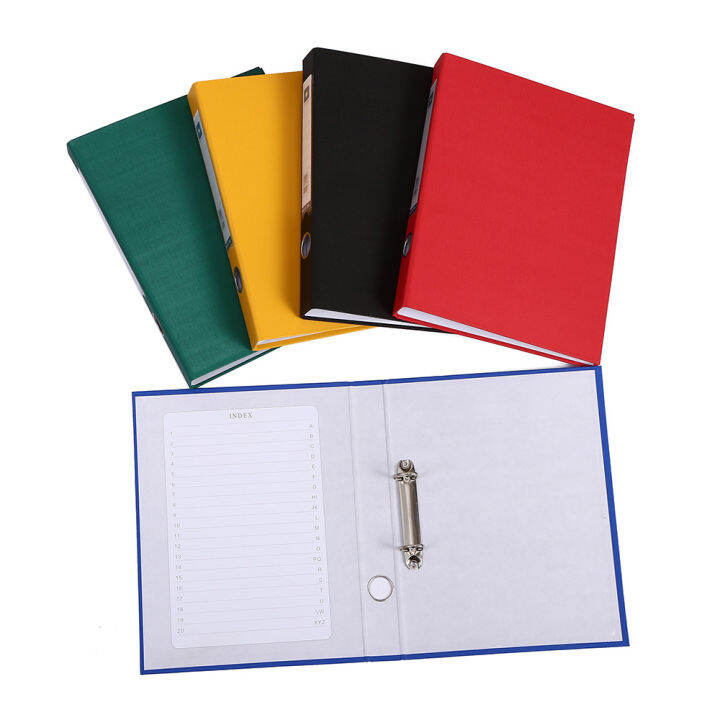 A4 Expanding 2Ring Binder Folder Arch Binder Ring Clip Foldable Folder