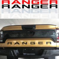 New Models Back Door Logo Letter For Ford Ranger T9 Wildtrak Sport XLT XLS XL 2022 2023 3D Emblem Original Size ABS