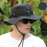 ที่คลุมแบบมีฝาปิดสำหรับตกปลาในสวนสำหรับผู้หญิงที่หมวกไต่เขา Topi Bucket หมวกบังแดด