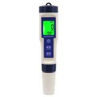 5 In 1เครื่องวัดอุณหภูมิแบบดิจิตอล Tdsecphsalinity Water Quality Monitor Tester สำหรับสระว่ายน้ำ,น้ำดื่ม,พิพิธภัณฑ์สัตว์น้ำ