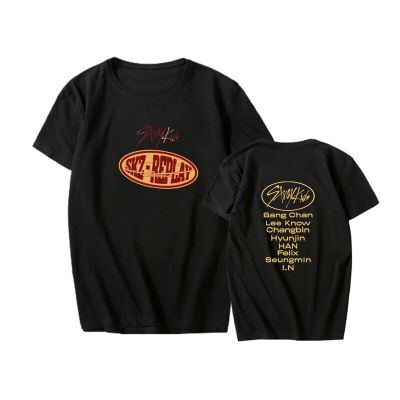 Stray Kids t Shirt SKZ replay t-shirt Cotton Premium Quality Kpop Fans tees