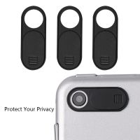 3/6/9PCS Plastic Ultra Thin WebCam Cover Self-adhesive Camera Shutter Magnet Slider Lens Privacy Sticker Phone Accessory