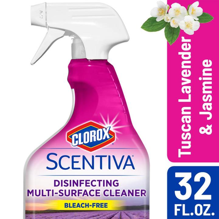 Malaysia Ready Stock Clorox Scentiva Tuscan Lavender Jasmine Disinfecting Multi Surface 5522