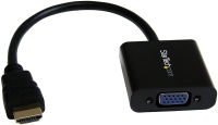 StarTech.com 1080p 60Hz HDMI to VGA High Speed Display Adapter - Active HDMI to VGA (Male to Female) Video Converter for Laptop/PC/Monitor (HD2VGAE2) HDMI to VGA - Compact Cable