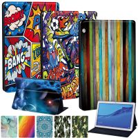 {Shell Superman Digital} เคสสำหรับ Huawei MediaPad T3 8.0/T3 10 9.6/T5 10 10.1ซองหนังสำหรับ MediaPad M5 Lite 8 Quot; 10.1 Quot; /M5 10.8 Quot; แท็บเล็ต