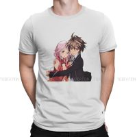 Design Tshirts Guilty Crown Anime Men Style Fabric Streetwear T Shirt O Neck