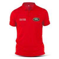 เสื้อยืดผู้ชาย LandRover Sports Car COLLAR เสื้อโปโล cotton printing_g15