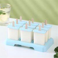 【cw】 1 Set Popsicle Mold  Fashion Construction Plastic